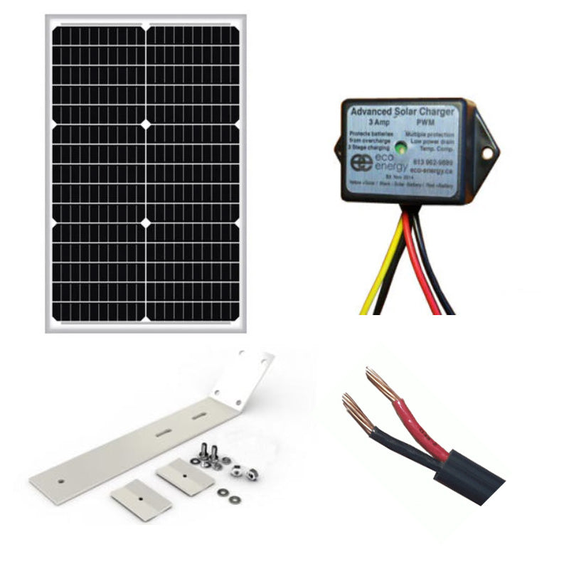 SPS Remote Solar Charging Kit 30W 24V