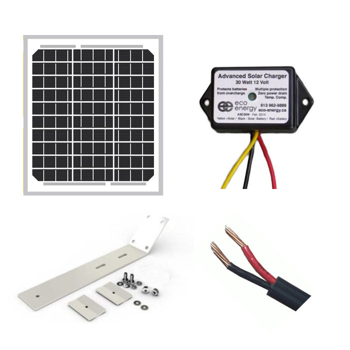 SPS Remote Solar Charging Kit 5W 12V