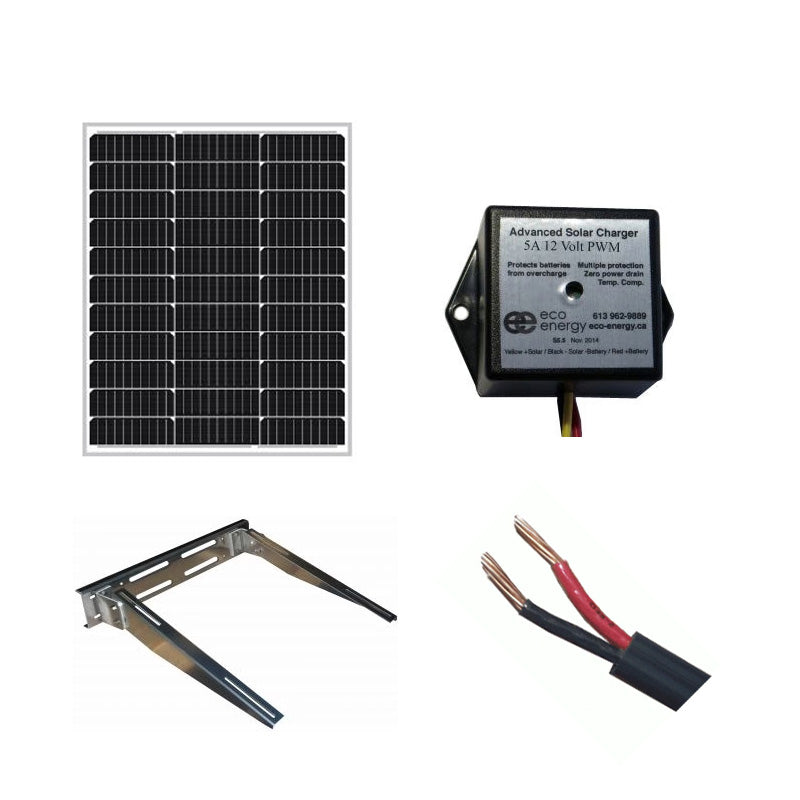 SPS Remote Solar Charging Kit 65W 12V