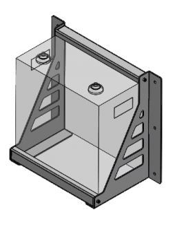 SimpliPhi B-3.8 Battery Mounting Bracket