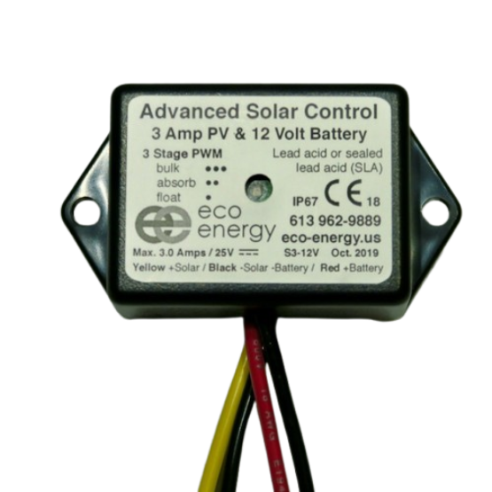 Eco Energy Charge Controller PWM 3A 12V - S3 12V