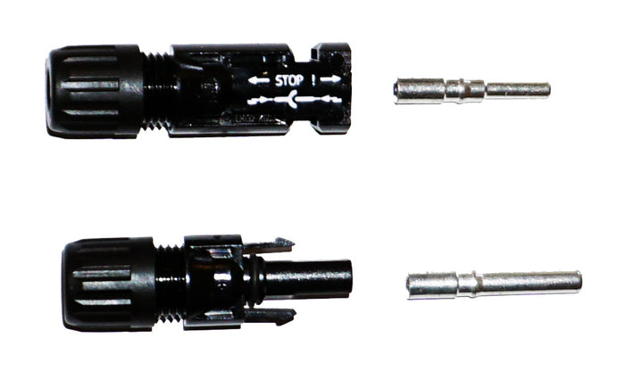 Stäubli MC4 Connector Set MC4 PV-KS(B)T4/6I - Cable 4-6mm²